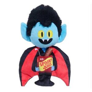 BARK Afraid of the Bark Halloween Drac Jr. Plush Dog Toy Size Med 20-50 lbs